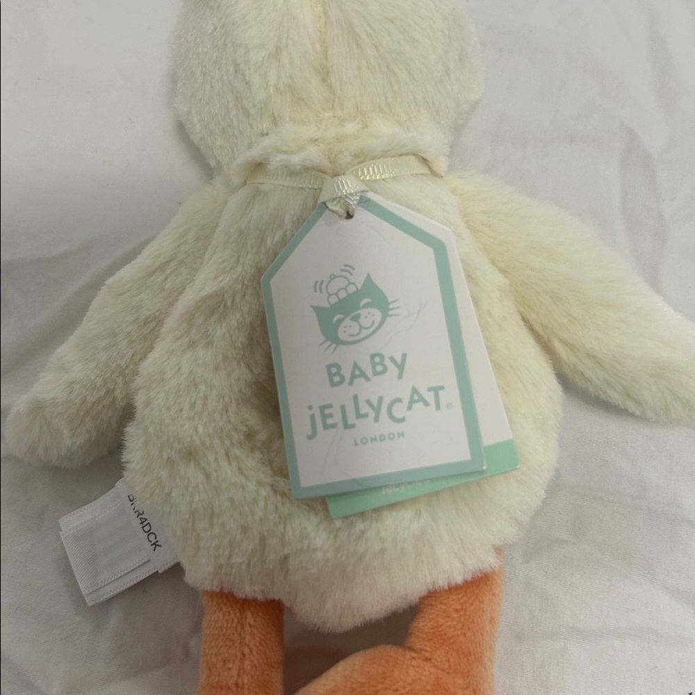 Jellycat Baby Bashful Duckling Ring Rattle - Picture 8 of 10